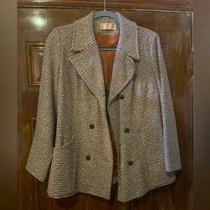 Beautiful Pendleton tweed 100% virgin wools blazer jacket